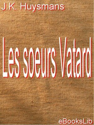 cover image of Les soeurs Vatard
